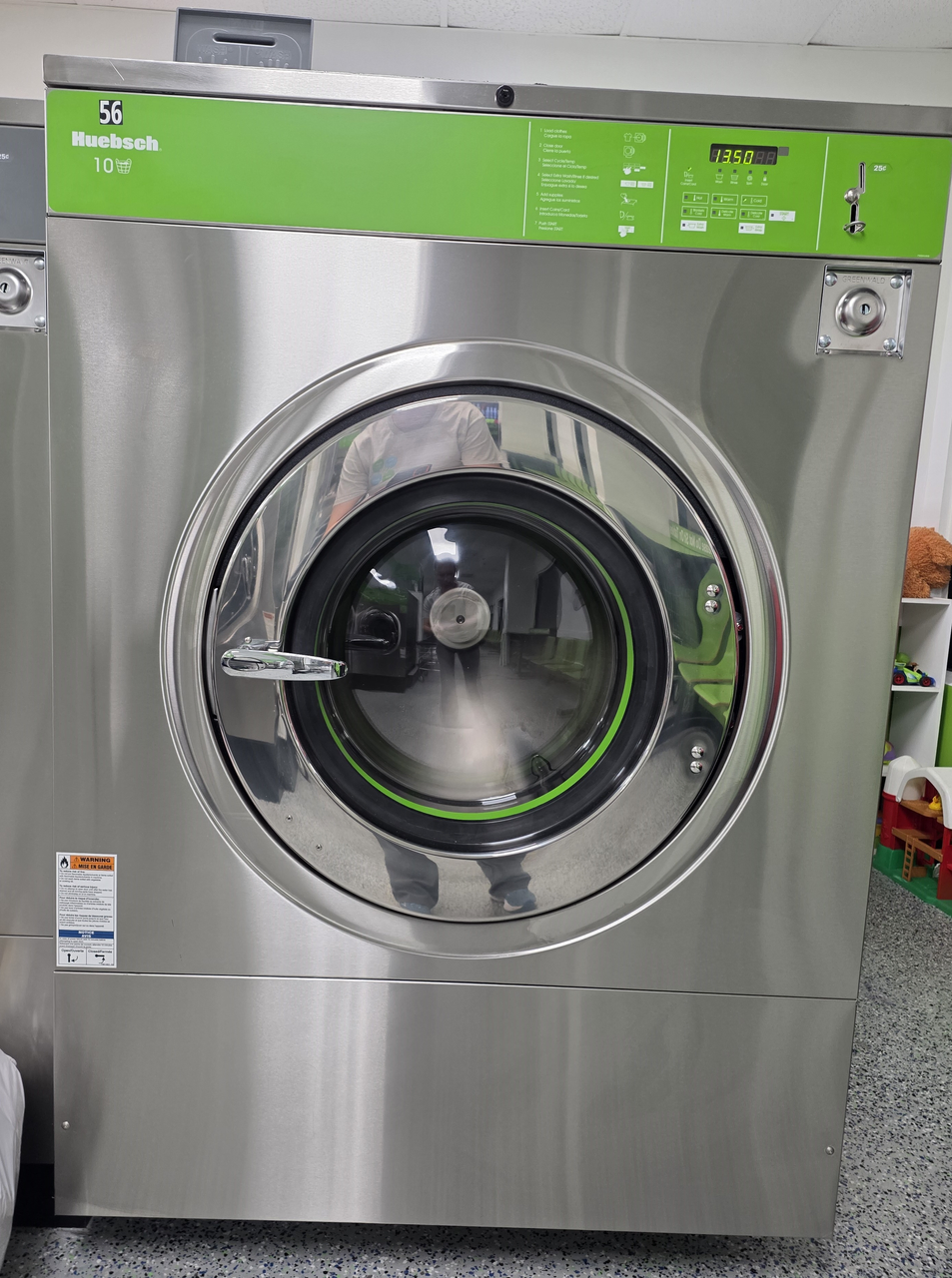100 lb washer used for large and oversized item cleaning in Hollywood, SC