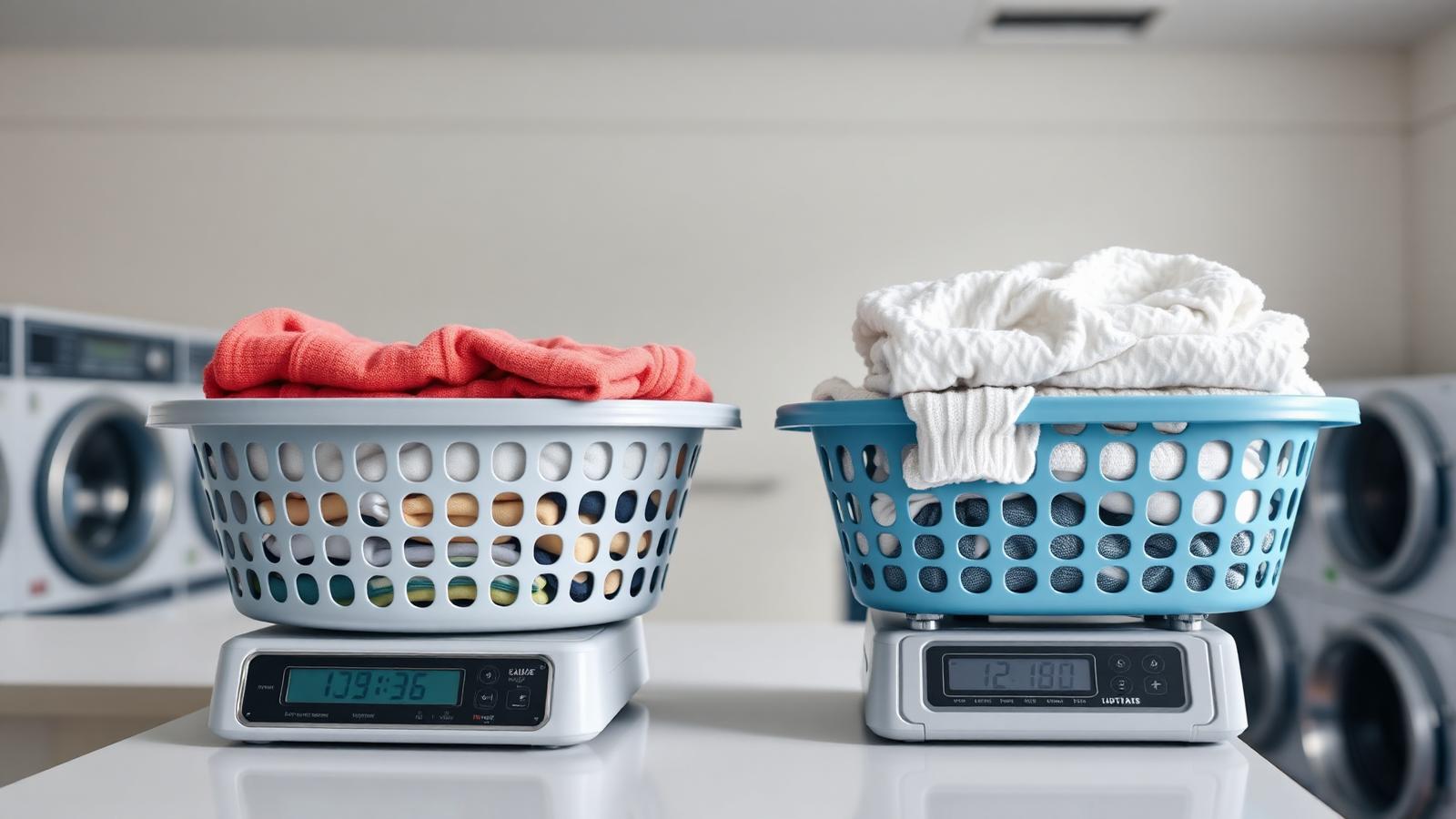 Laundry receipt and coins next to folded clothes