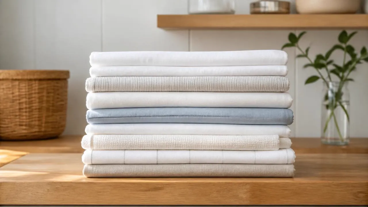 Folded wash and fold laundry, priced at $1.75 per pound at We Fold in Hollywood, SC.
